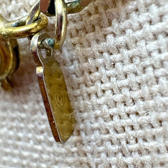 VTG Gold Tone Curb Link Chain Necklace Spring Ring Clasp Size 30" Length - Picture 11 of 15